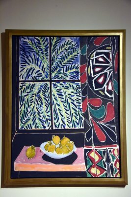 Interior with Egyptian Curtain (1948) - Henri Matisse - 4530