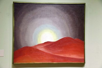 Red Hills, Lake George (1927) - Georgia O'Keeffe - 4544