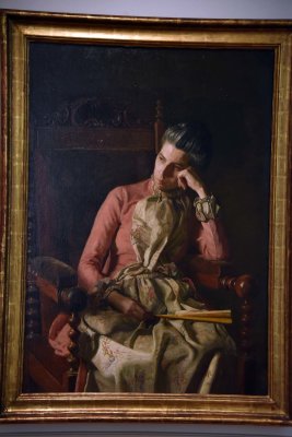 Mis Amelia Van Buren (1891) - Thomas Eakins - 4716