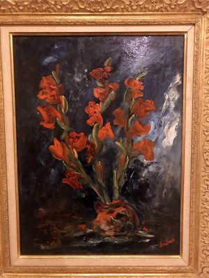 Bouquet of Red Gladioli (1919) - Chaim Soutine - 3613