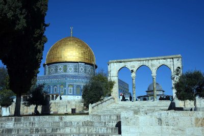 Dome of the Rock and Al-Mawazin - 3643