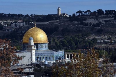 Dome of the Rock. View from Hurva Synagogue - 3901