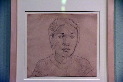 Portrait Study of a Tahitian Woman (19th c.) - Paul Gauguin - 4030