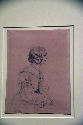 Portrait of a Woman in Profile (19th c.) - Jean-Auguste-Dominique Ingres - 4034