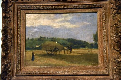 Harvest Scene (19th c.) - Jean-Baptiste Camille Corot - 4044