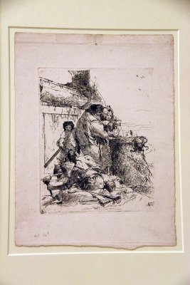 Three Magicians Burning a Snake (1743-50) - Giovanni Battista Tiepolo - 4058