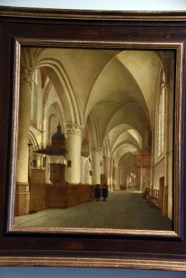 The Interior of St. Bavo's Church in Haarlem (ca. 1696) - Isaak van Nickelen - 4068