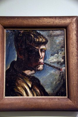 Self-Portrait Smoking (20th c.) - Otto Dix - 4098