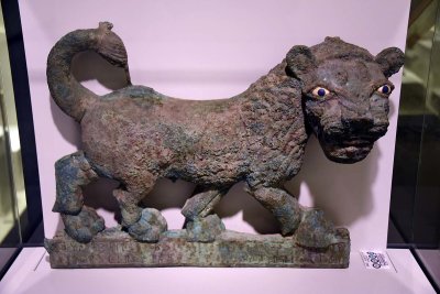 Lion dedicated to god Athtar of Adhana by Yadaab and Yashhurmalik, kings of Nashshan - 6th c. BCE - present Yemen - 4136