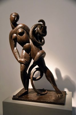 Woman with Serpent (1913) - Jacques Lipchitz - 4506