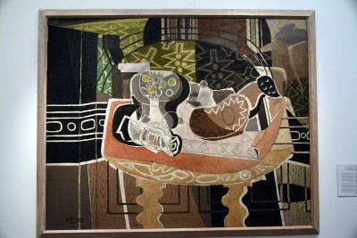 Still Life with Mandolin (1933) - Georges Braque - 4512