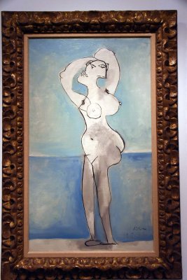 Woman in Front of the Sea (1939) - Pablo Picasso - 4530