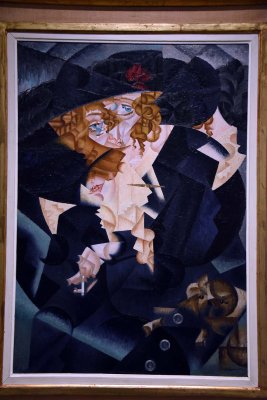 Portrait of Madame M-S (1912) - Gino Severini - 4568
