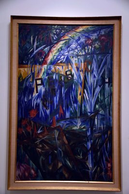 Rayonist Garden: Park (ca. 1912-13) - Natalia Goncharova - 4570