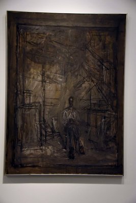 Diego in the Studio (1952) - Alberto Giacometti - 4606