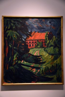 The Red House (1911) - Max Pechstein - 4644