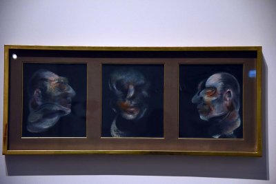 Three Studies for a Portrait (1973) - Francis Bacon - 4751