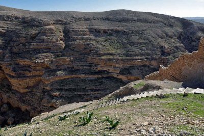 Kidron Valley at Saint Sabbas Monastery (Mar Saba) - 5122