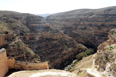 Kidron Valley at Saint Sabbas Monastery (Mar Saba) - 5138