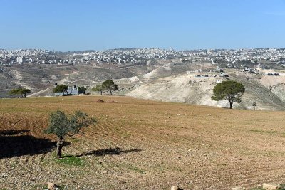 View of Jerusalem from Al-Ubeidiya - 5194