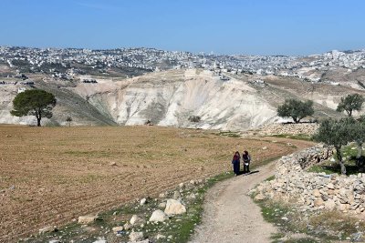 View of Jerusalem from Al-Ubeidiya - 5195