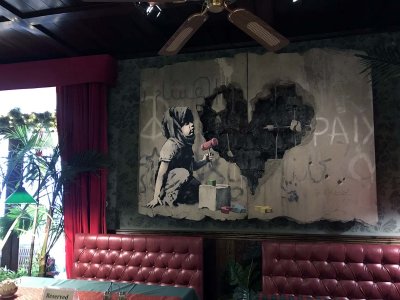 The Walled Off Hotel (Banksy's Hotel) - Bethlehem - 4936