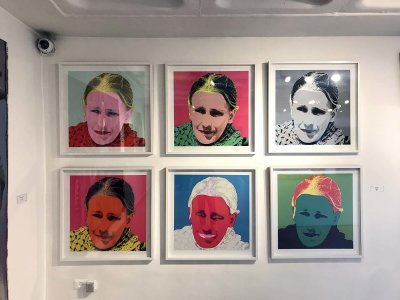 Rachel Corrie (2018) - Abed Baron - The Walled Off Hotel Paintings Gallery - 4960