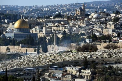 Old City View from Mount Scopus - 5895