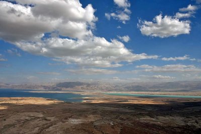 Dead Sea View from Masada - 6028