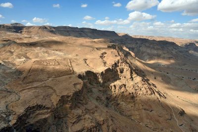 Judean Desert View from Masada - 6045