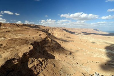 Judean Desert View from Masada - 6049