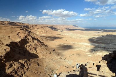 Judean Desert View from Masada - 6052