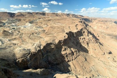 Judean Desert View from Masada - 6053