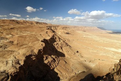 Judean Desert View from Masada - 6067