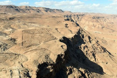 Judean Desert View from Masada - 6084