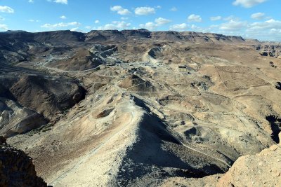 Judean Desert View from Masada - 6090