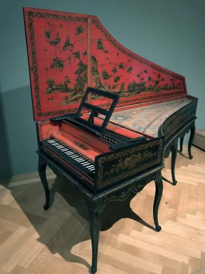Harpsichord converted to a piano (1754) - Jean Goermans - 8319