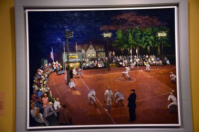 Baseball at Night (1934) - Morris Kantor - 4862