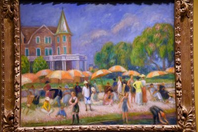 Beach Umbrella at Blue Point (c. 1915) - William Glackens - 4868