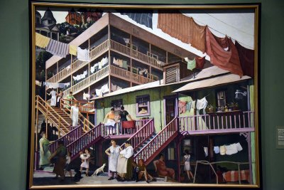 Tenement Flats (1933-34) - Millard Sheets - 4900