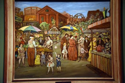 Italians in Jefferson Park (1934) - Jerome Myers - 4904