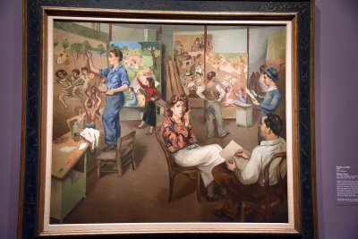 Artists on WPA (1935) - Moses Soyer - 4913