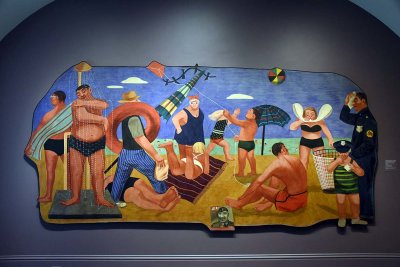 Scenes of American Life. Beach (1941-47) - Gertrude Goodrich - 4915