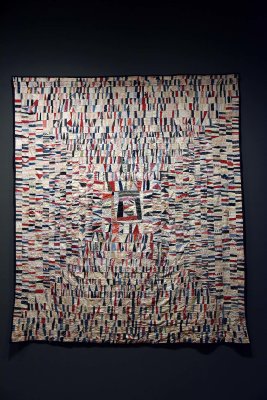 String Quilt (1930s) Housetop Pattern - 4934