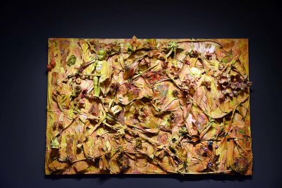 The Beginning of Life in the Yellow Jungle (2003) - Thornton Dial Sr. - 4991