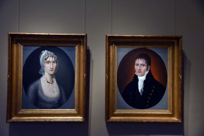 Sea Captain John Murphy and Mrs Barbara Baker Murphy, his wife (about 1810) - Joshua Johnson - 5062