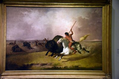 Buffalo Hunt on the Southwestern Prairies (1845) - John Mix Stanley - 5108