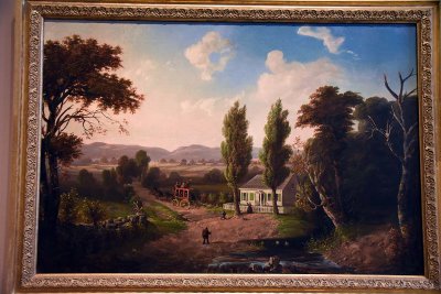 Landscape with Stagecoach (1856) - Henry Boese - 5146
