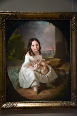 Mary Elizabeth Francis, the Artist's Daughther (c. 1840) - John F. Francis - 5155