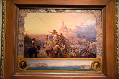 Westward the Course of Empire Takes it Way (1861) - Emmanuel Gottlieb Leutre - 5218